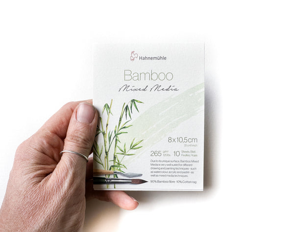 Watercolor Mini-Pad by Hahnemühle, Bamboo Mixed Media, 125lb