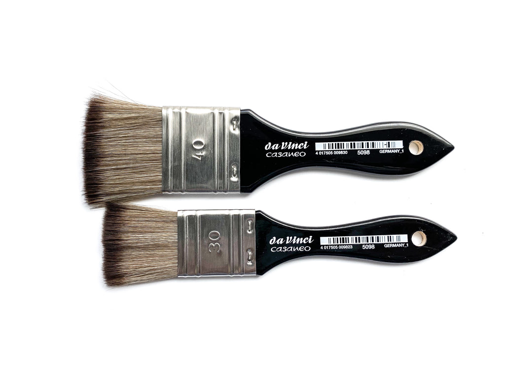 Da Vinci Casaneo Watercolor Brush Flat Wash, Series 5098