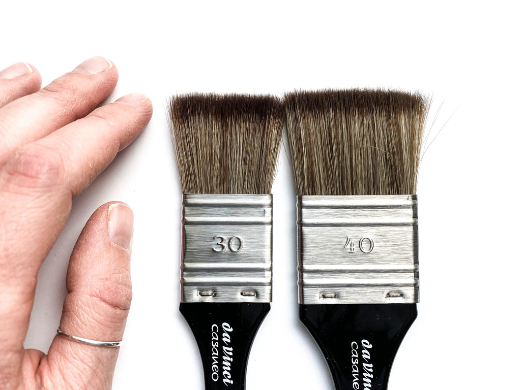 Da Vinci Casaneo Watercolor Brush Flat Wash, Series 5098