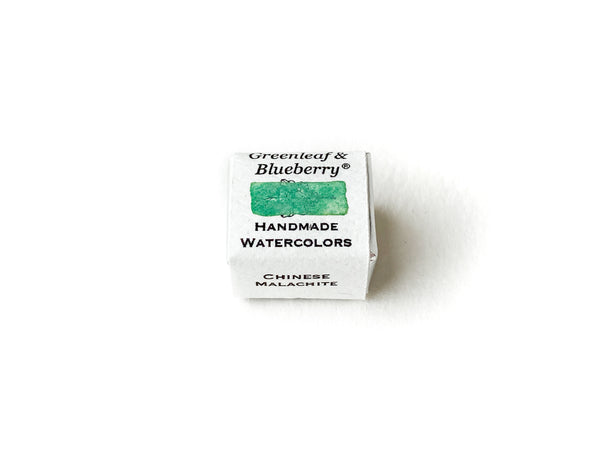 Chinese Malachite Watercolor Paint, Half-Pan, ML – Greenleaf