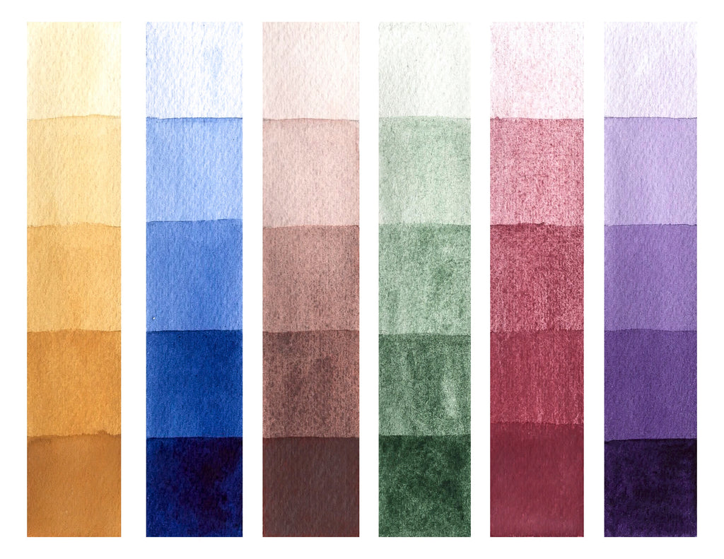 Understanding Value Range For Watercolors (Free Download)