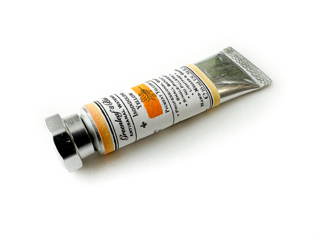 Isoindoline Yellow Watercolor Paint, 10ml Tube