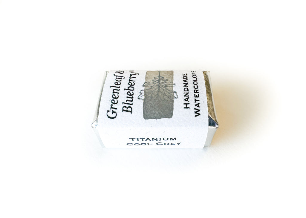 Titanium Cool Grey Watercolor Paint, Full Pan, New!