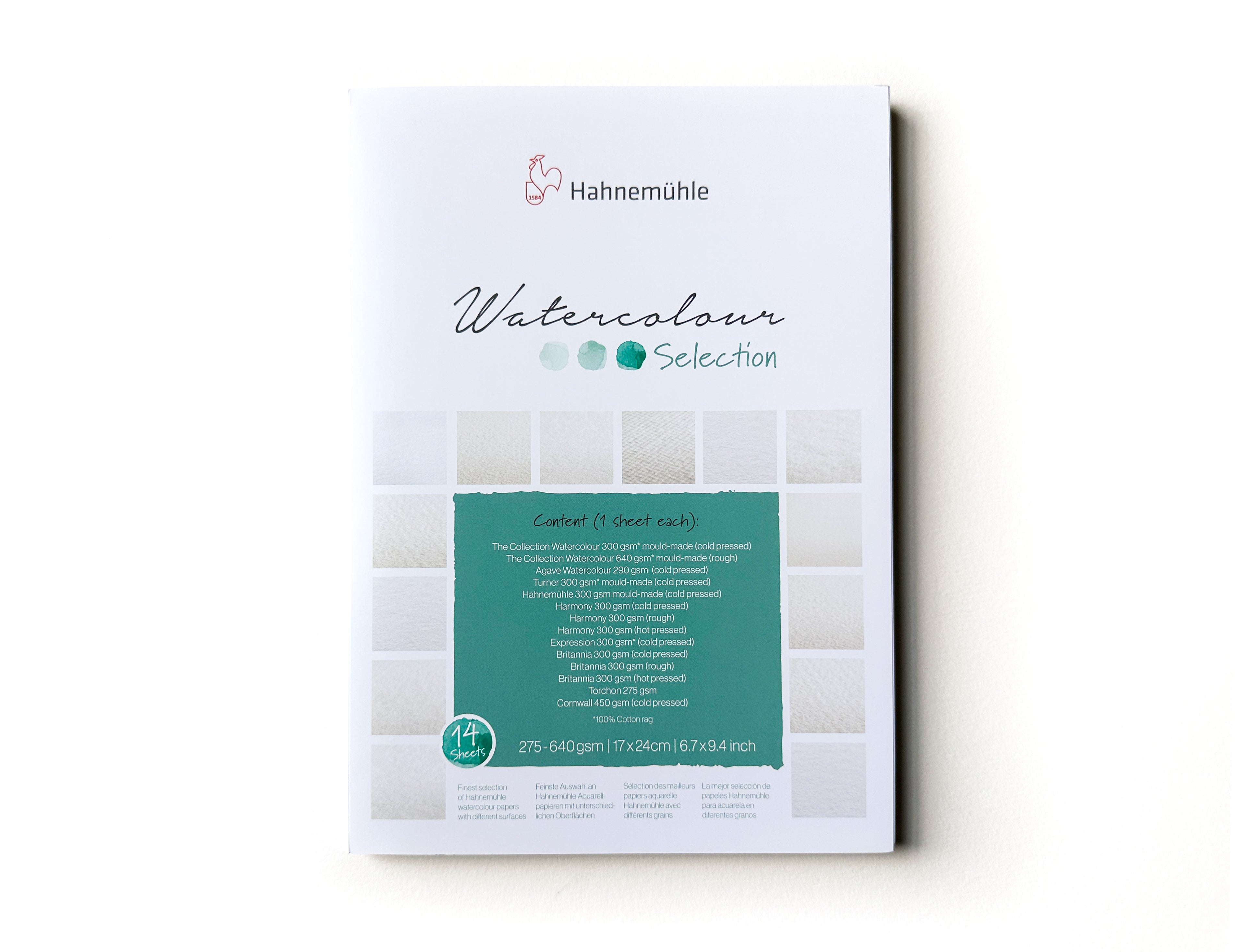 The Collection Watercolour paper pad - Hahnemühle - cold pressed