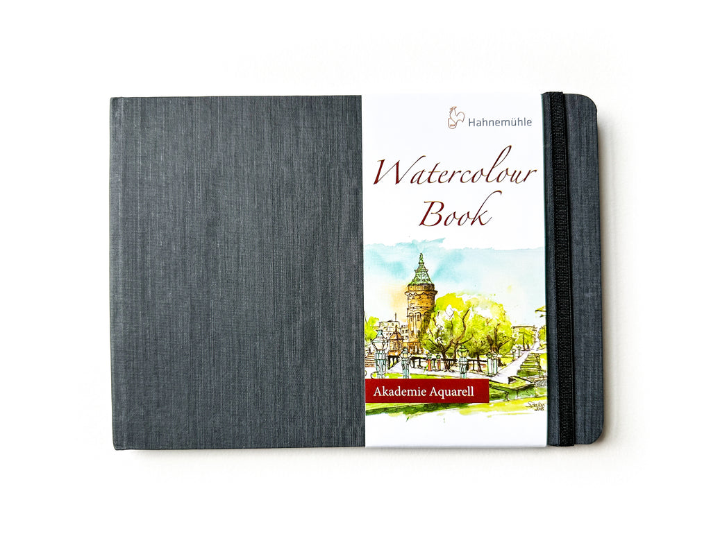 Watercolor Sketchbook by Hahnemühle, Alpha Cellulose Paper, 95lb/200gs –  Greenleaf & Blueberry