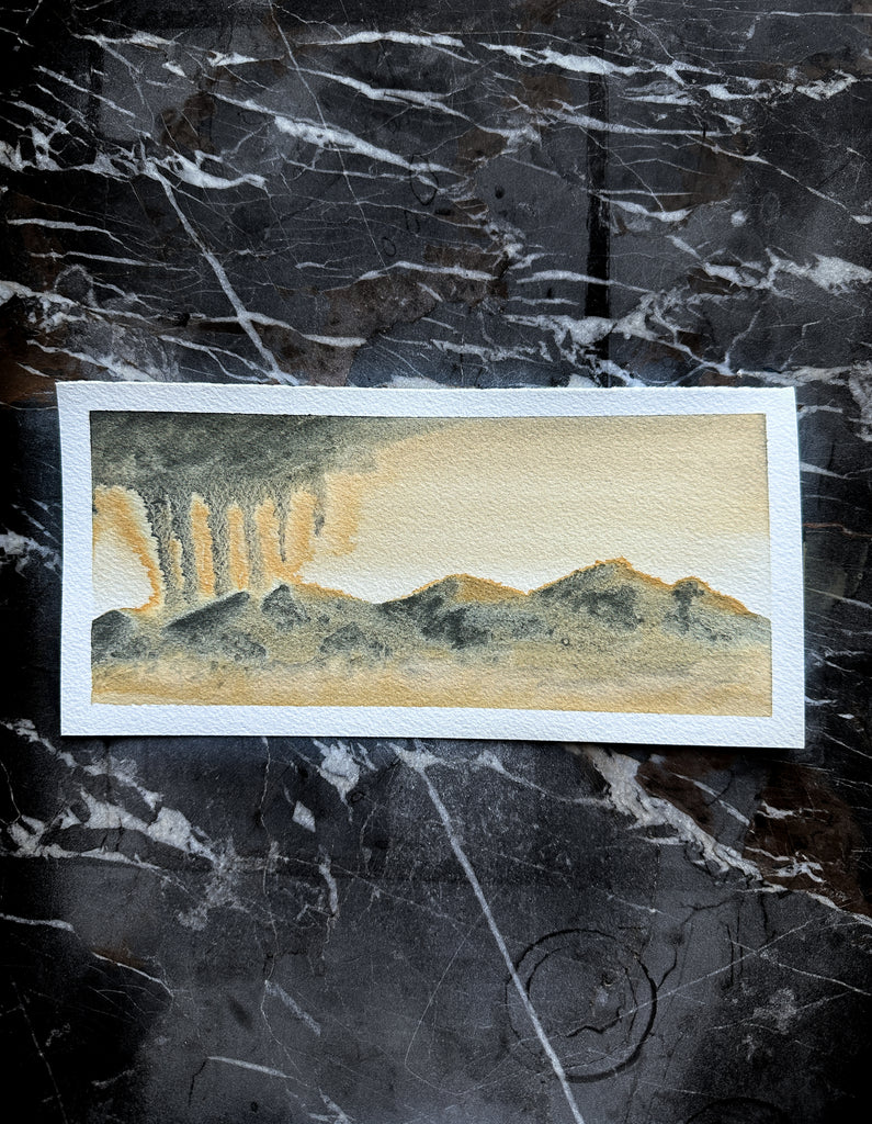 German Pyrite Watercolor Paint, Half-Pan