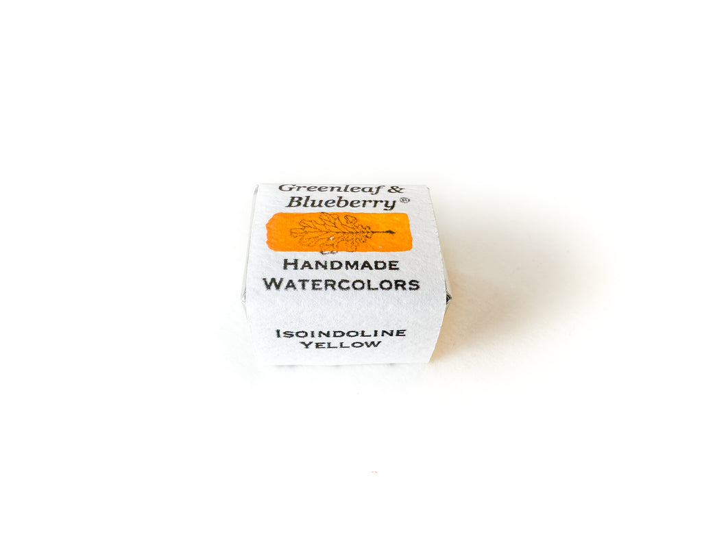 Isoindoline Yellow Watercolor Paint, Half-Pan, New!