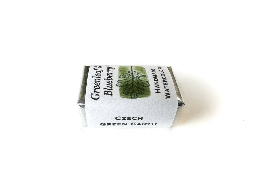 Czech Green Earth Watercolor Paint, Full Pan, ML