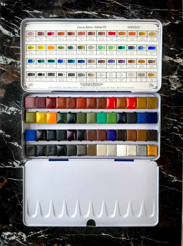 Unicorn Palette, Edition III, 2023 Release (Half-Pans)