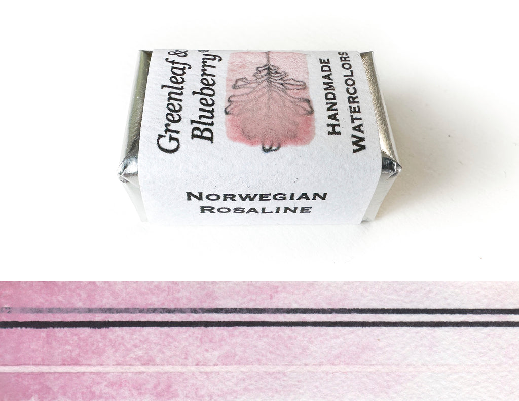 Norwegian Rosaline Watercolor Paint, Full Pan, ML