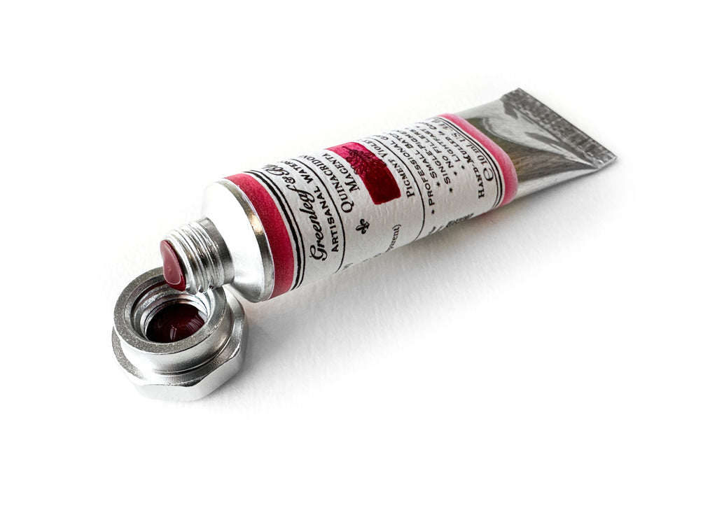 Quinacridone Magenta Watercolor Paint, 10ml Tube