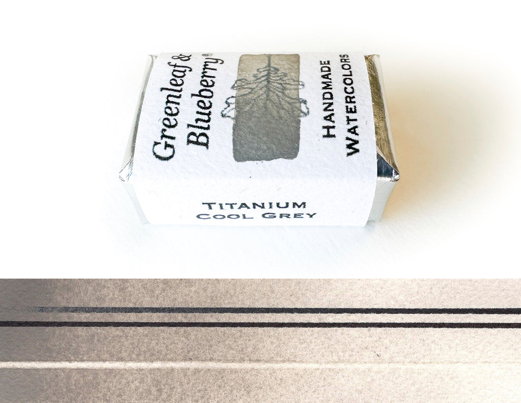 Titanium Cool Grey Watercolor Paint, Full Pan, New!