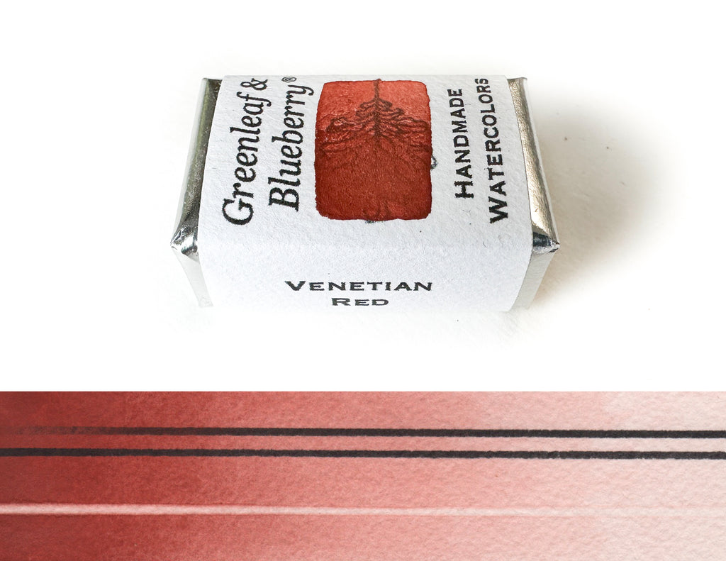 Venetian Red Watercolor Paint, Full Pan, ML