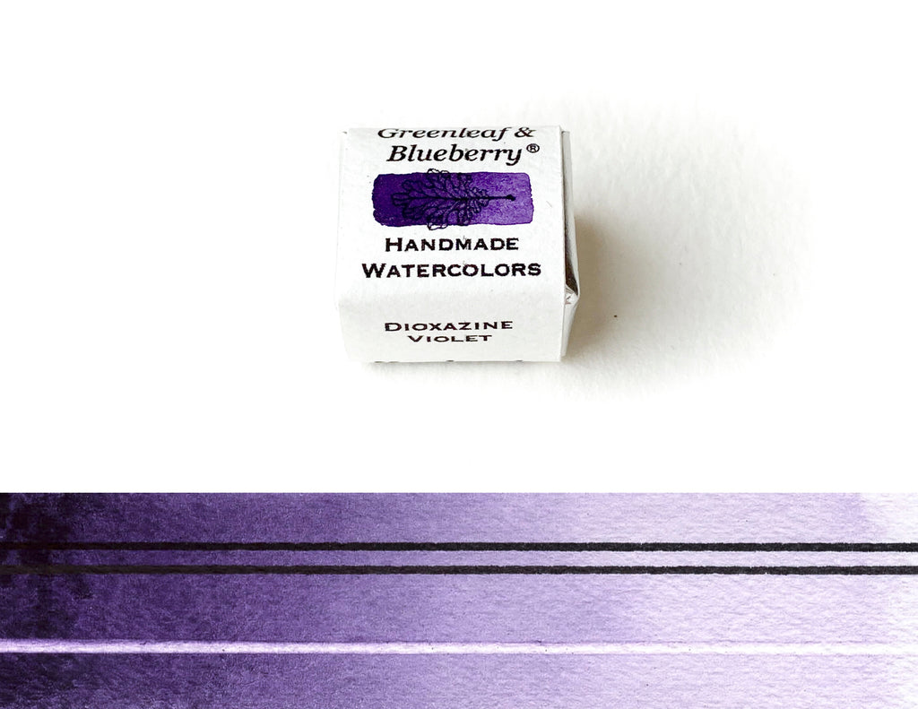 Dioxazine Violet Watercolor Paint, Half-Pan, ML