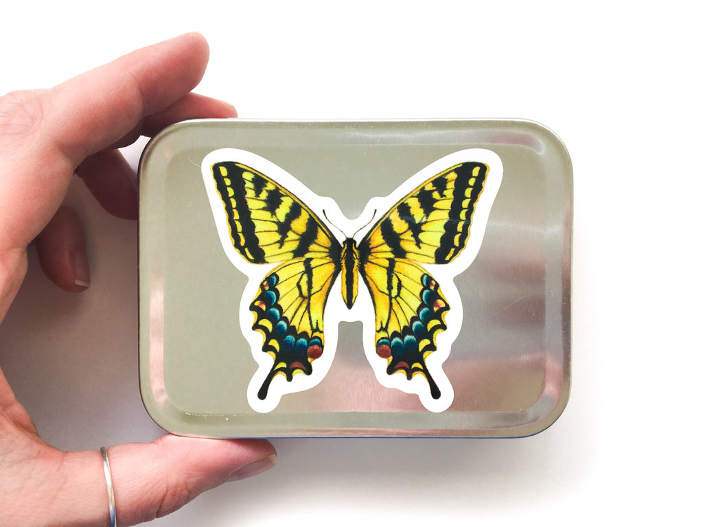 Tiger Swallowtail Butterfly Sticker