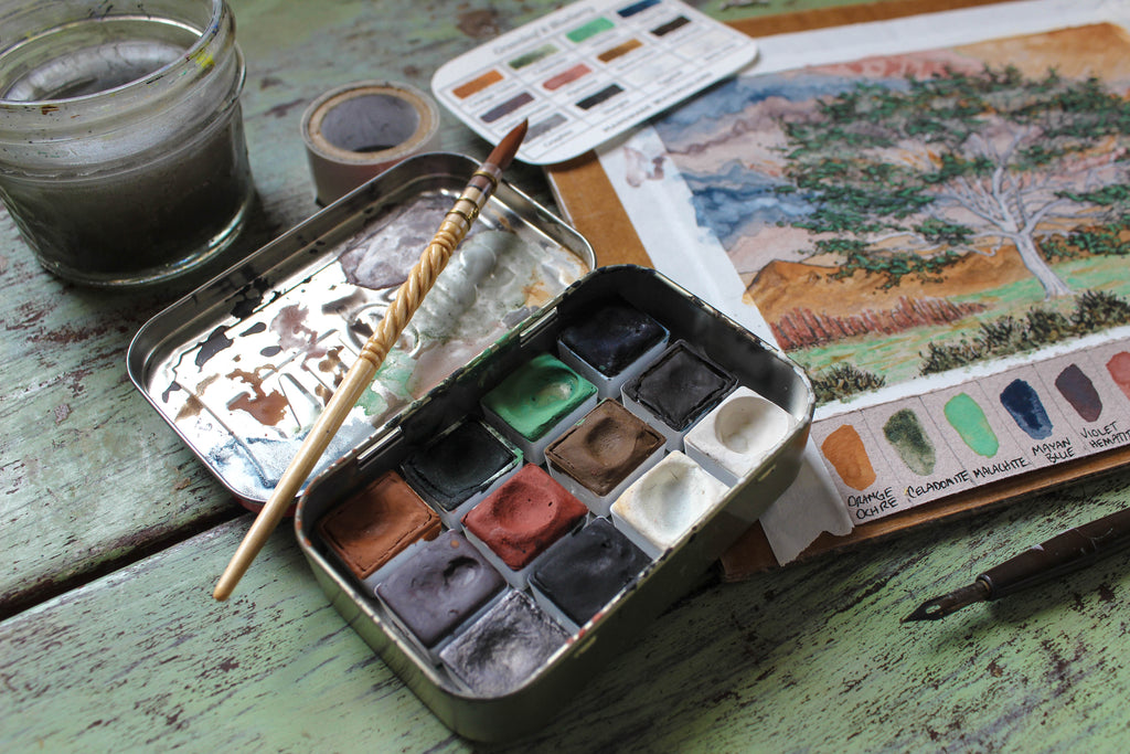 Next Level Watercolor Workshop Sun., July 19th, 2020, 9:30am-12:30pm