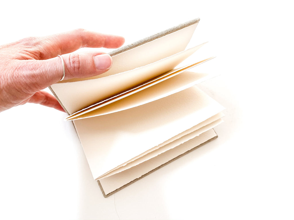 Accordion Sketchbook - Various Paper Types