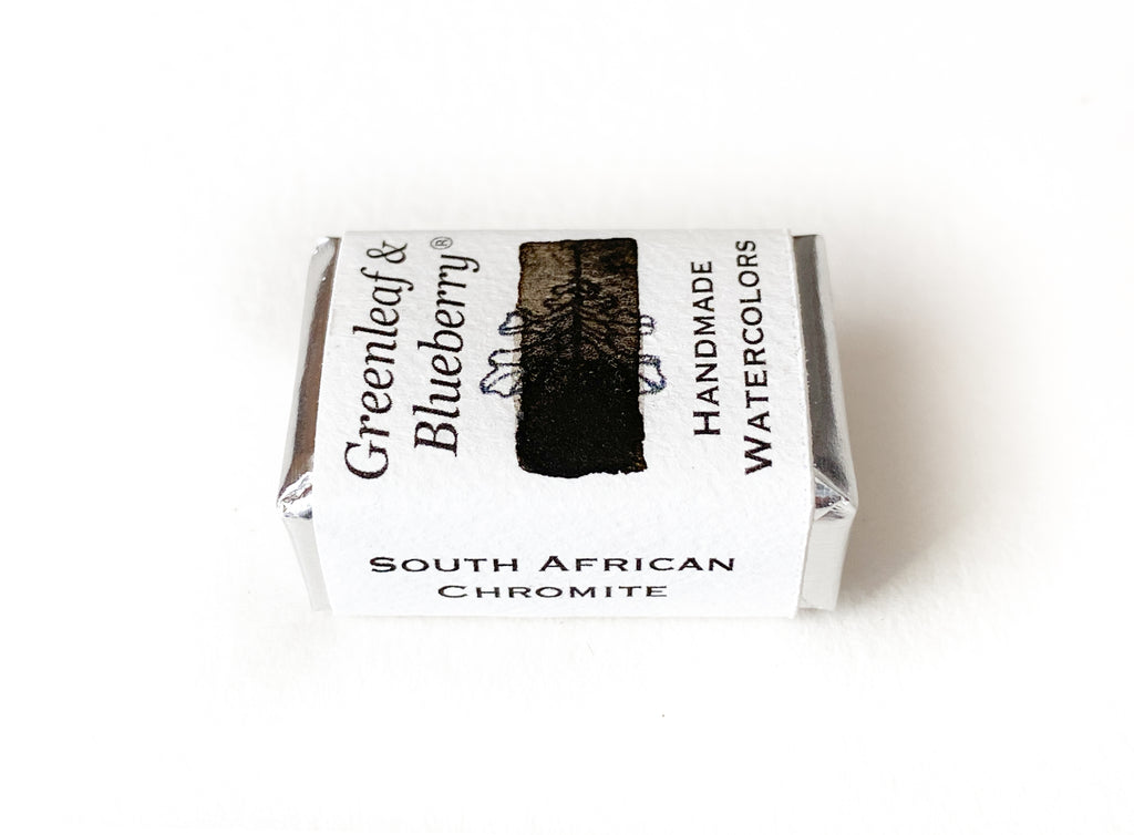 South African Chromite Watercolor Paint, Full Pan