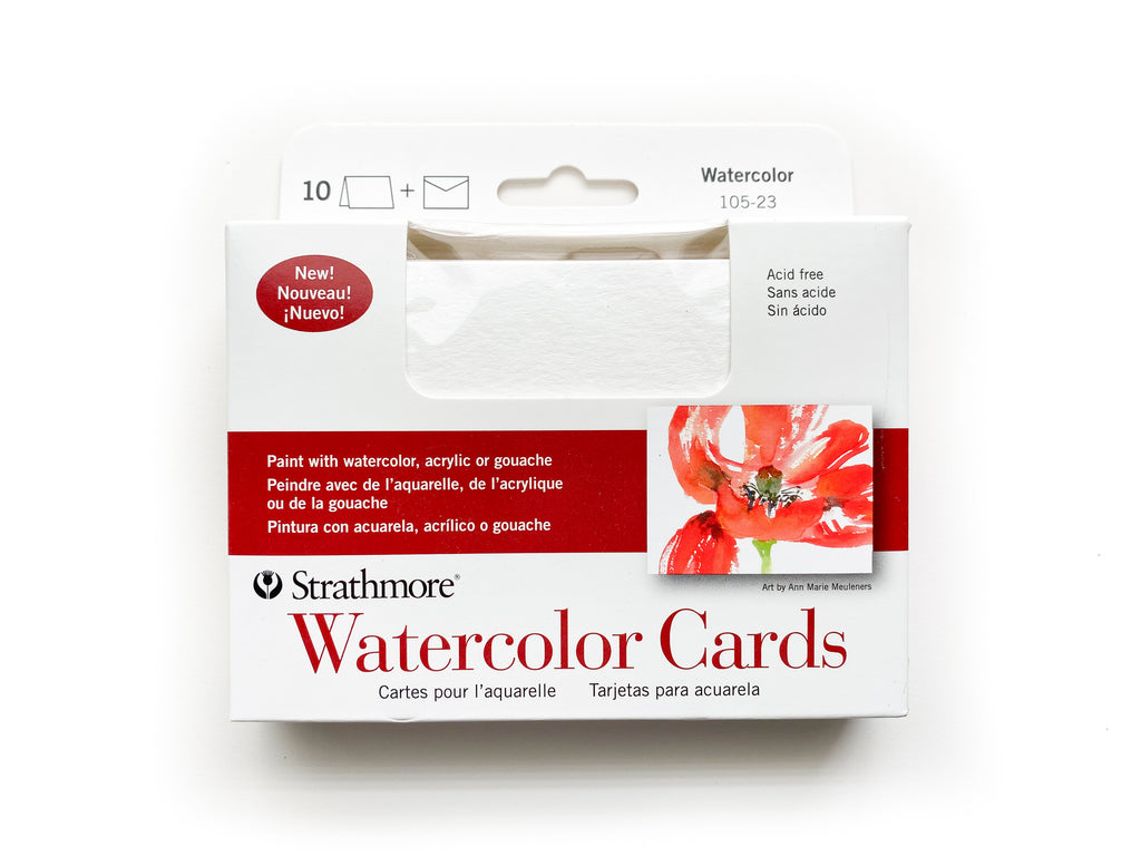 Watercolor Greeting Cards w/ Envelope (10 Pack) – Greenleaf