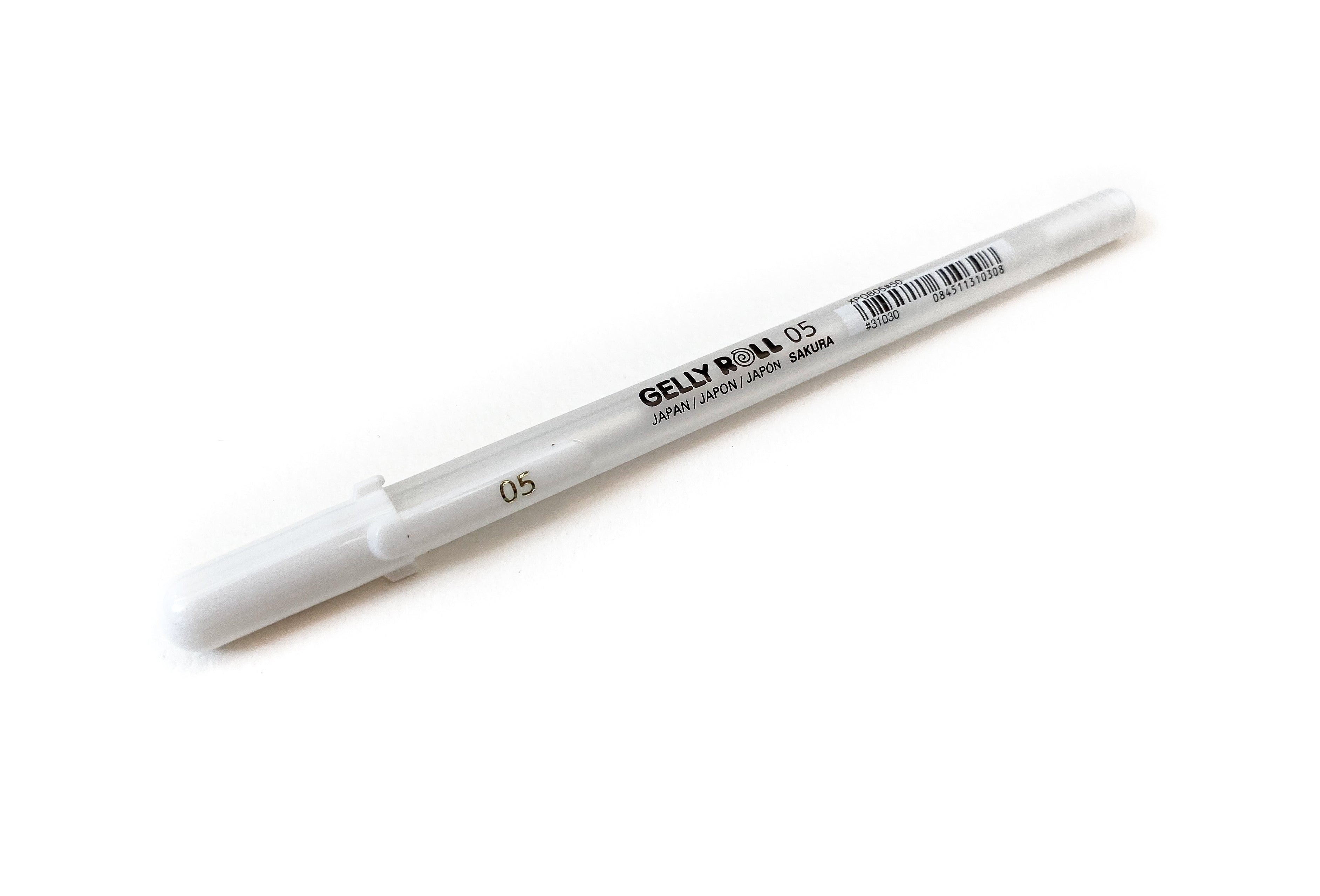 Sakura White Gelly Roll Gel Pen 05