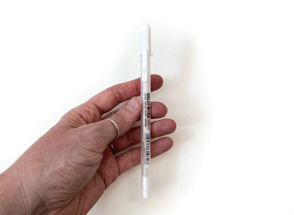 White Gel Pen - Various Sizes