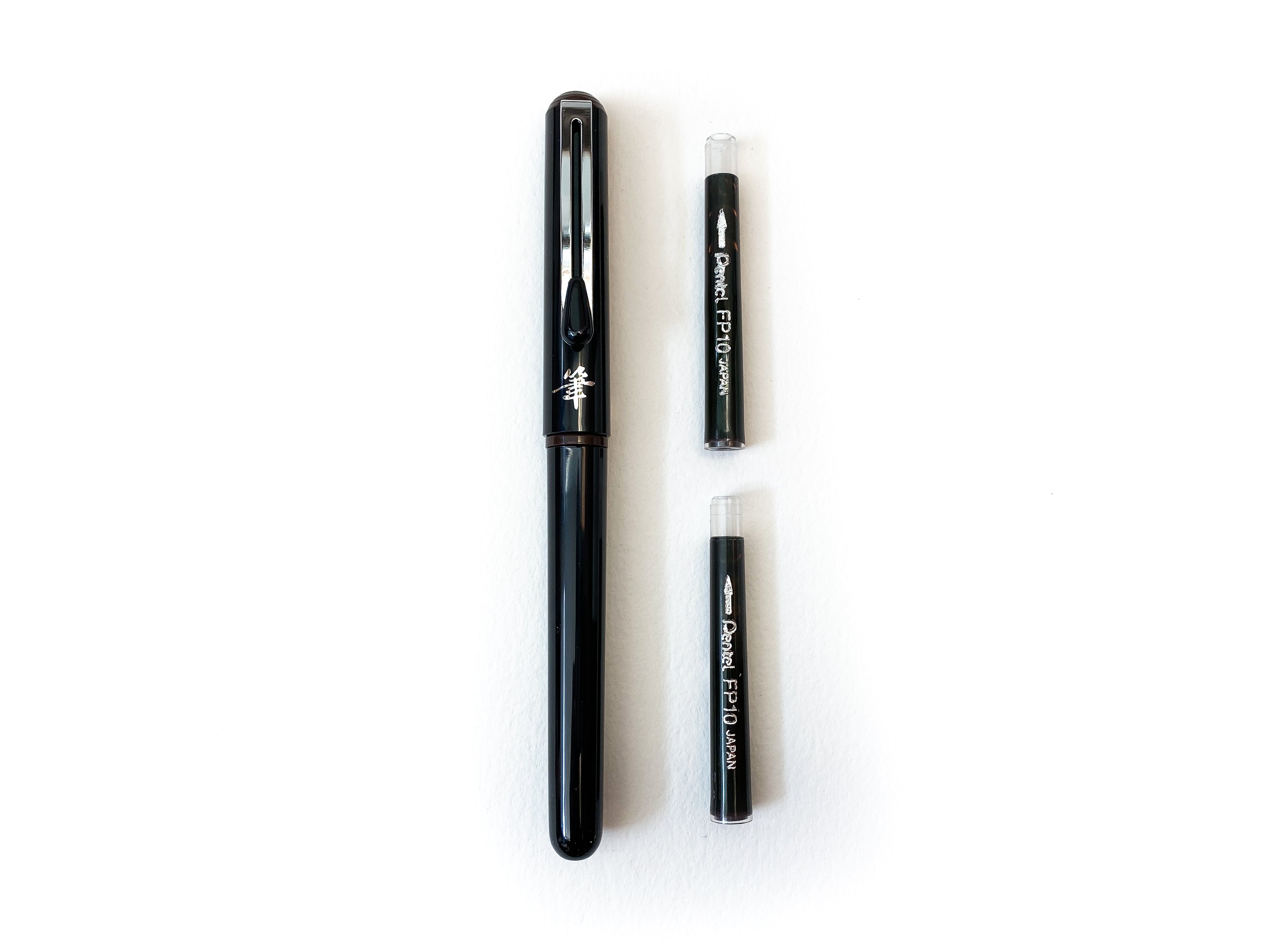 Brush Pen (Black) – Greenleaf & Blueberry