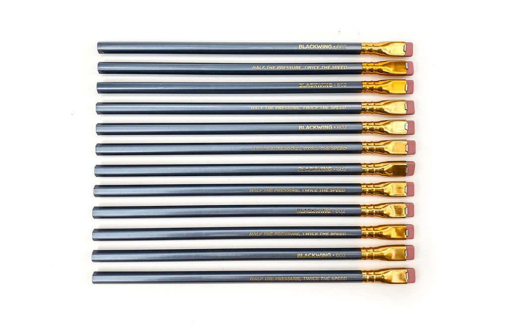 Blackwing 602 - Box of 12 Pencils – Greenleaf & Blueberry