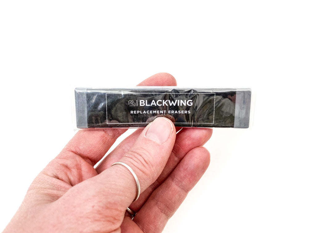 Replacement Erasers for Blackwing Pencil (Grey)
