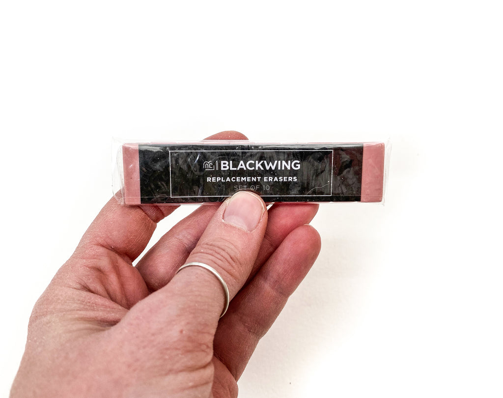 Replacement Erasers for Blackwing Pencil (Pink)