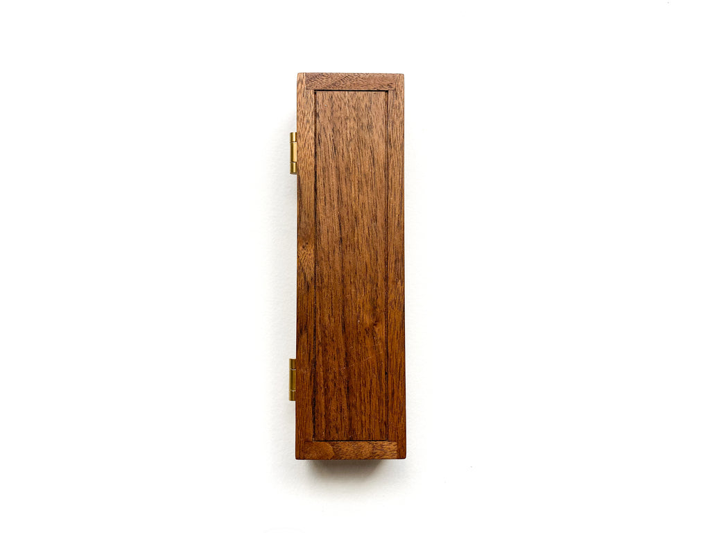 Travel Brush Box - Missouri Black Walnut (Small)