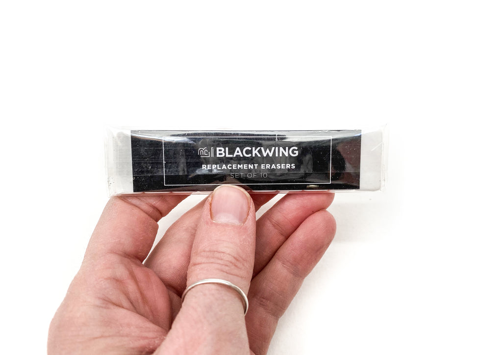 Replacement Erasers for Blackwing Pencil (White)