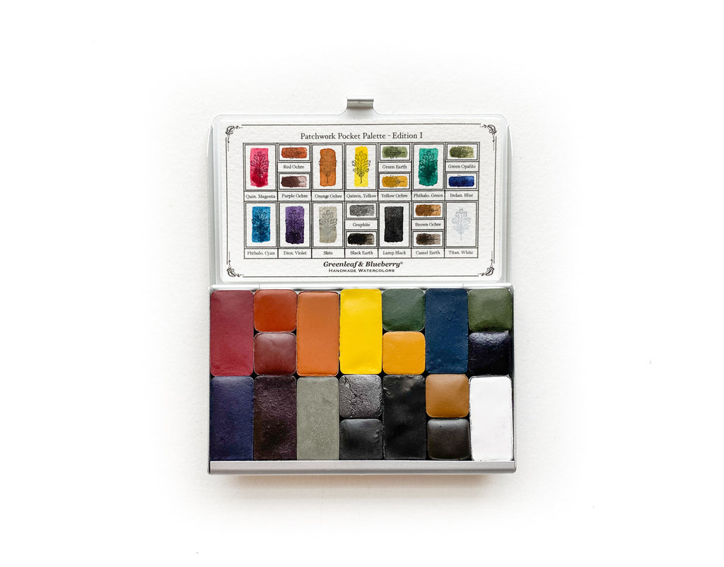 Patchwork Pocket Palette - Edition 1 (Eighth-Pans & Quarter-Pans)