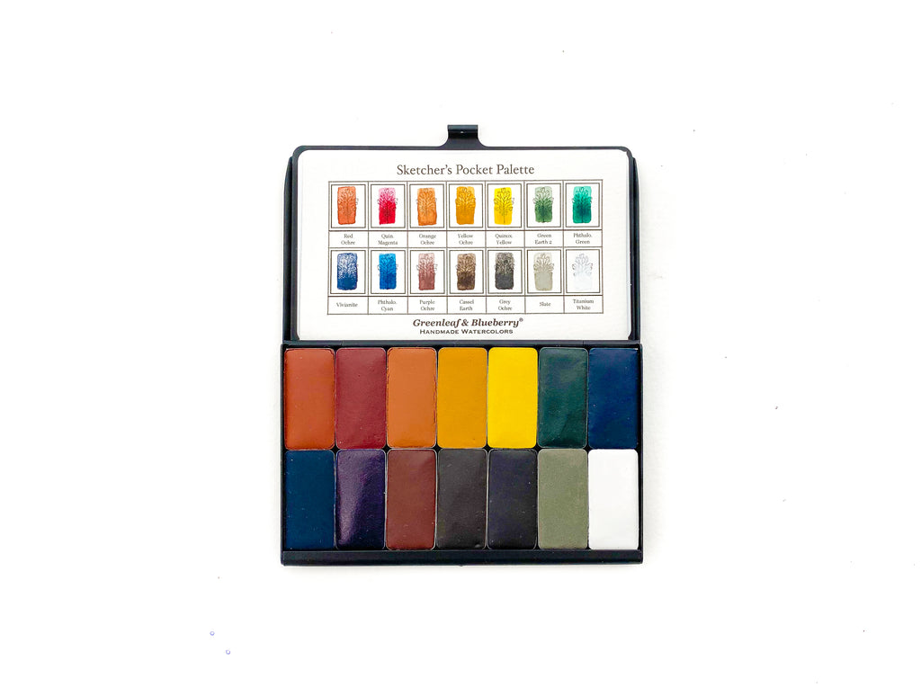 Sketcher's Pocket Palette (Quarter-Pans)