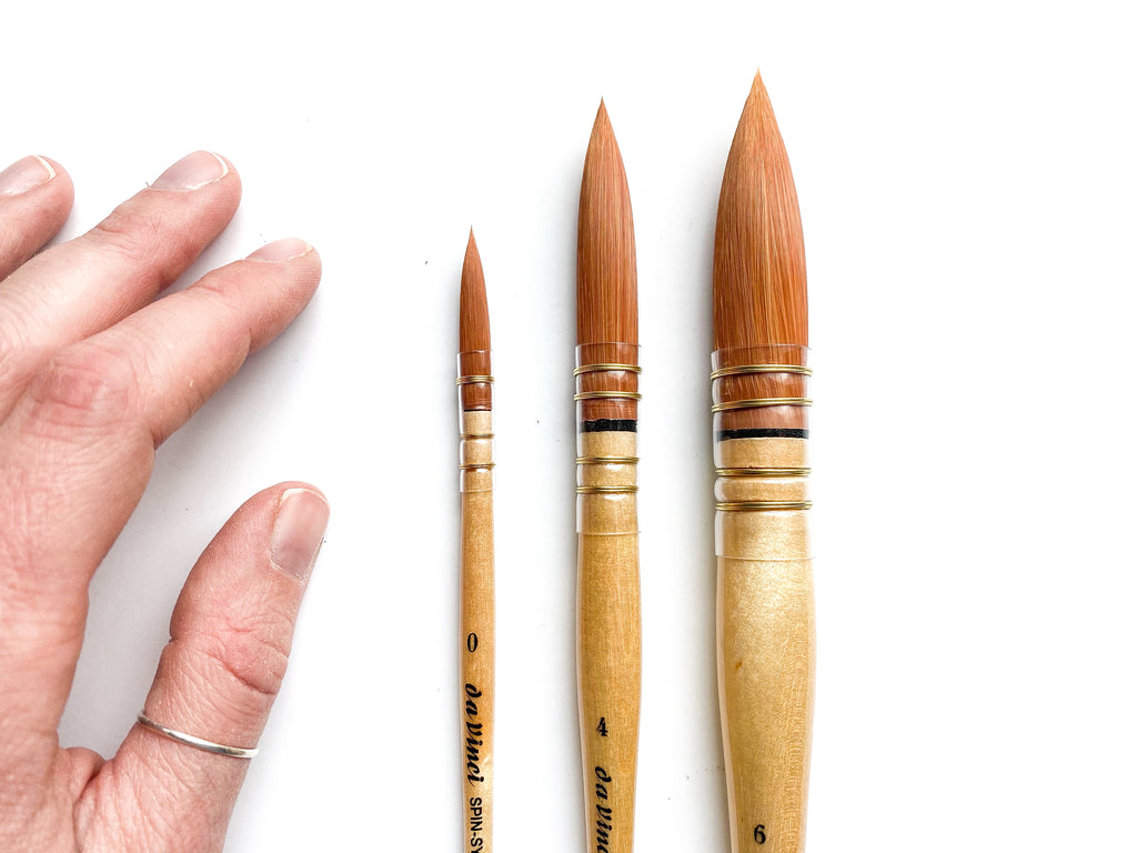 Da Vinci Cosmotop Spin Watercolor Brush Quill, Series 488
