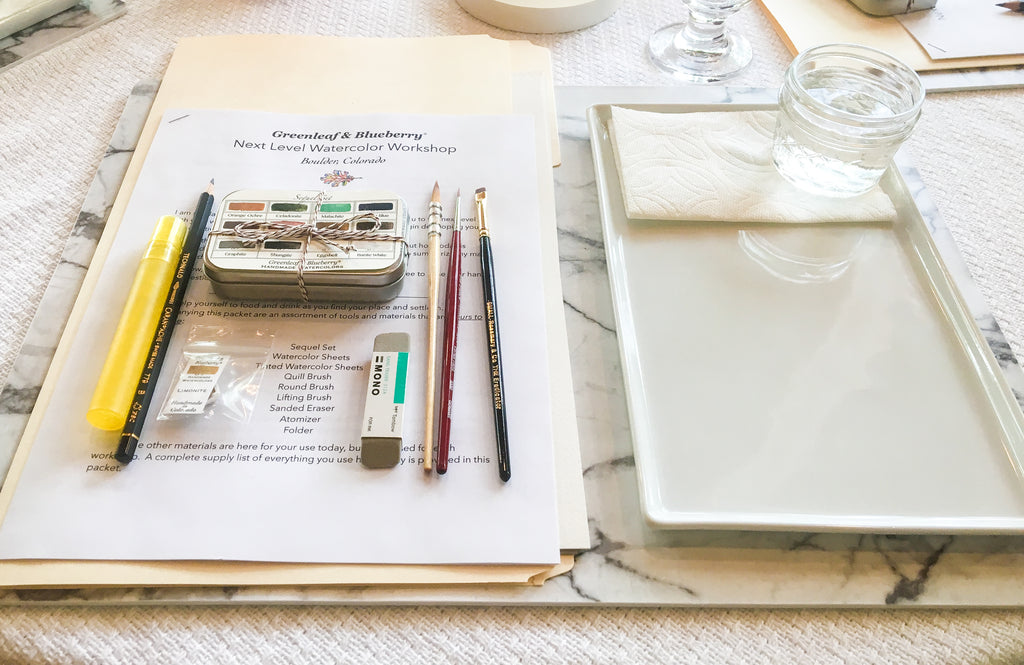Next Level Watercolor Workshop Sun., July 19th, 2020, 9:30am-12:30pm