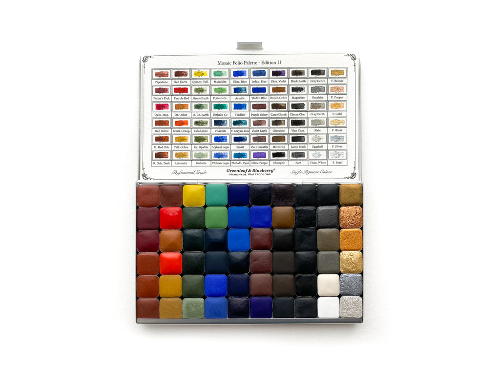 Mosaic Folio Palette - Edition II (Eighth-Pans)
