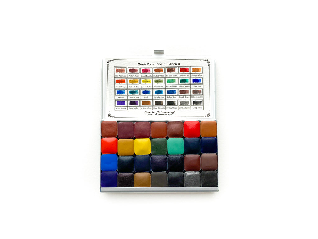 Mosaic Pocket Palette - Edition II (Eighth-Pans)