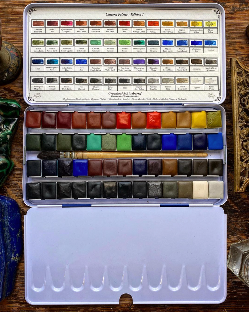 Unicorn Palette, Edition 1 ~ Bijoux Set (Half-Pans)
